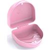 ARGOMAX Scatola per parentesi graffe, per parentesi graffe, per riporre parentesi graffe o protesi, 1 scatola KFO (rosa).