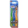 Brush Buddies Thomas the Train & Friends - Spazzolini da denti morbidi, confezione da 3 pezzi, colore: blu, giallo, rosso