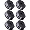 CDIYTOOL F016800351 - Bobina tagliaerba compatibile con ART 30-36 LI, ART 30, ART 27 e ART 24, diametro 1,65 mm, lunghezza 6 m (6 bobine)