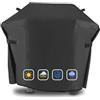 JCLMER Weber Spirit and Spirit II 200 Series Grill Cover, 600D Heavy Duty Impermeabile BBQ Grill Cover 48 Pollici 7138 Copertura per barbecue Weber Spirit II E210, Spirit E210 2 Bruciatori Grillgas,