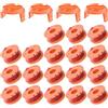Forever Speed Confezione da 22 bobine di ricambio per decespugliatore Worx, bobine di ricambio per decespugliatore da 0,2 cm, ricambio per Worx Weed Eater, bobine di ricambio per Weed Wacker