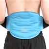 WORLD-CARE Fascia Lombare con Ice Pack Riutilizzabile 45 × 26 cm - Impacco Gel Caldo/Freddo per Mal di Schiena, Sciatica ed Ernia del Disco, Ice Pack per Zona Lombare, Sollievo dal Dolore e Recupero Post-Operato