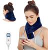 JOBYNA Termoforo Cervicale Elettrico, Cuscino Termico, Termoterapia Scaldacollo Cuscino Cervicale Termico per Alleviare il Dolore, 5 secondi Riscaldamento Rapido, 30-70 ℃ e 10-90 minuti Regolabile
