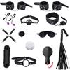 Oziral Purple Bondage Set Kit di Contenzione BDSM da 13 Pezzi per Coppie - Kit di Contenzione per Principianti Accessorio per Sesso Estremo per Donne e Uomini Set di Contenzione per Letto