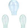 Fukaisu 3 Pezzi Copri Dita e Dita Impermeabili, Riutilizzabili Copri Unghie da Bagno Manicotti da Doccia in Silicone Bagno Protezioni per dei Piedi per il Nuoto (1 Grande, 2 Piccoli)