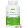 Igennus Healthcare Nutrition Igennus Ashwagandha Complex KSM-66 600mg ad Alto Dosaggio, L-Teanina, Magnesio, Zinco e Vitamine B Metilate, Estratto di Sola Radice 5% Withanolidi, Stress Support, Puro & Vegano, 60 capsule