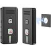 Vexorium - Kit di 2 interfoni, sistema di interfono wireless a 2 vie, sistema di intercomunicazione per casa, 500M di portata senza fili, comunicazione in tempo reale tra stanze per casa, ufficio e