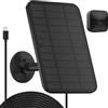 DEHKATA Pannello solare 4 W compatibile con fotocamera lampeggiante, per Blink Outdoor 4 (4a generazione)/Blink Outdoor (3a generazione) XT3 e Blink XT/XT2, pannello solare impermeabile lampeggiante con cavo