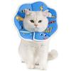 Avont Collare Morbido del Cono di Recupero del Gatto, Regolabile Leggero Gattino Elizabeth Collare per Cani, Collo Donut Stop Licking Scratching Dopo Chirurgia -Skate(M)