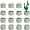 Roucerlin 15 Pack Acquario Pianta Pesi, Pianta Pesi per Serbatoio di Pesce, Anti-Floating Acquario Fisso Anello Ancore per Paesaggio Decorazione Accessori