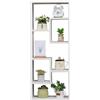 ETNIC ART - Mensola da muro scaffale da terra design 36x92x14.5cm camera letto bambini ufficio soggiorno bagno mensole design portaspezie libreria scaffale ripiani da parete portaoggetti