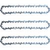 Atunee Set di 3 catene per motosega 25 cm 1,1 mm 40TG per Einhell GC-LC 18/25 Li e GE-LC 18/25 Li, compatibili con Husqvarna 436 Li, 536 LiXP