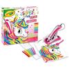 CRAYOLA - Super Pen Unicorno Neon, Gioco per Sciogliere i Pastelli a Cera e Creare Disegni in Rilievo, Attività Creativa e Regalo per Bambini, Età 8+, 25-0510