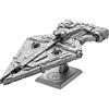 Metal Earth Fascinations ICX233 - Kit di costruzione in metallo Star Wars Imperial Light Cruiser, kit di costruzione 3D tagliato al laser, puzzle in metallo 3D, kit fai da te con 2 schede metalliche,
