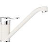 BLANCO WEGA II | Rubinetto da cucina in argento bianco/cromato | alta pressione | antiriflusso | cartuccia in ceramica | qualità sicura dell'acqua e risparmio idrico