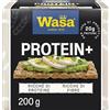Wasa Protein+, Fette Croccanti, Ricche di Proteine 20g per 100g, con Semi di Lino, Semi di Papavero e Sale Marino, 200g (Confezione da 6)