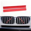 AggAuto Inserti per griglia per BMW F10 F20 F30 F25 Strisce per griglia per BMW Serie 1/2/3/4/5/6/7/X1/X2/X3/X4/X5 (F20 F30, Rosso)