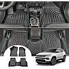 GAFAT J eep Compass II MP Facelift 2017-2024 2025 (Benzina) Tappetini Abitacolo, Compass Tappetino TPE Original 3D Bordo Extra Alto 6-10 CM, Compatibile con Jeep Compass Accessori [Non per 4-xe P-HEV]