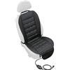 Lampa 54489 Air-Jet Elegance, Schienale ventilato Auto, coprisedile Auto con Ventilazione, coprisedile rinfrescante per Schienale Auto Camion Ufficio con Flusso Aria Regolabile, Presa USB