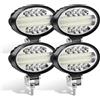 SKYWORLD 4 Pcs Ovale Faro da Lavoro Led, 5.5 Pollici 14 cm 20W | Spot Flood Luci di Lavoro 12V 24V, Fari di Profondità per Auto Off Road Fuoristrada Trattore Escavatore Camion SUV ATV 4x4