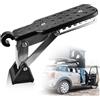 PORFOYO Pedale per Porta Auto, Gradino Universale per Auto Pieghevole, Pedale per Porta Auto con Tappetino Ammortizzante, Gradino per Auto per Facile Accesso al Tetto, per Auto, Jeep, SUV, Camion