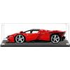 KeKeDuo Vetrina acrilica per 42143 Ferrari Daytona SP3, trasparente plexiglass Display Case Anti-Polvere Box