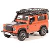 Oxford Diecast Land Rover Defender 90 Station Wagon Phoenix Orange - Macchinina Automobile Avventura, Unisex, 12+ Anni