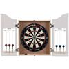 Longfield Games Set completo di mobile in legno per freccette Longfield - Rovere chiaro