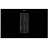 Foster 7392 246 Piano Induzione da Incasso con Cappa Integrata 82 cm 4 Zone 2 Flex Vetroceramica nero Serie KE Arya Black 7392246