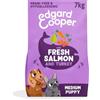 Edgard & Cooper Crochette Cani, Cuccioli, (Salmone/Tacchino, 7kg), croccantini cane, carne fresca e ingredienti naturali, senza cereali, ipoallergenico, senza zuccheri aggiunti