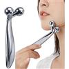 Votvlog Massaggiatore Viso 3D con Rullo Rotante a 360°,Sollevamento, Modellazione, Rilassamento Rotante Rullo Massaggiatore Forme y for Rughe Del Viso Rimozione Stretch Antirughe e Cura Della Pelle