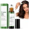 YESTARTDS Olio Di Ricino Roll-on Roller Olio Di Ricino Siero Per Capelli Roll-on Roll-on All'olio Di Ricino Idratante In Profondità Per Ciglia, Cura Della Pelle E Del Cuoio Capellut 10ml