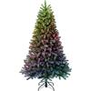 Twinkly Albero Regale Pre-illuminato 1.80m, Albero Natale Artificiale a LED Mappabili, Albero Natale 435 LED RGB, Compatibile con Alexa e Google Home, Decorazione Natalizia Controllata da App, Verde