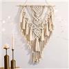 ANROYE Macrame geometrico da appendere alla parete