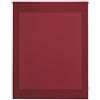 Uniestor Tenda a rullo traslucida tinta unita - Rosso bordeaux, 160 x 175 cm (Larghezza x Altezza) | Dimensioni del tessuto 157 x 170 cm. Tenda avvolgibile traslucida