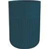MSV - Bicchiere Gino Petrolio - Design Compatto ed Elegante - Ø7.1 x 10.5 cm - Colore Verde - Ideale per Cucina e Bagno - Accessorio Pratico e Decorativo