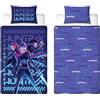 Character World Set copripiumino singolo con licenza ufficiale K Pop Demon Hunters | Design Huntrix Power | Biancheria da letto reversibile su entrambi i lati con federa coordinata