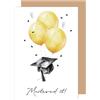 Edition Seidel Biglietto di auguri di alta qualità con busta. Biglietto di auguri con scritta Master Studium Bachalor University Successo Celebrazione Uomo Donna (PR169 SW026)