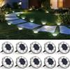 Solpex Luci solari per esterni, a energia solare, da giardino, impermeabili, classe di protezione IP65, per cortile, terrazza e sentieri (bianco freddo, 10 pezzi)