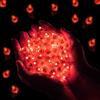 HIQE-FL Rotondo Lampada a Palloncino, 120Pcs LED Palloncini Luci, Mini LED Lanterne di Carta