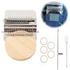 plplaaoo strumento per tessere tipo Speedweve con telaio per rammendo,Mini telaio per rammendo, telaio per rammendo mini per rammendo rapido, kit telaio per rammendo per principianti, rammendo (14 Gancio)