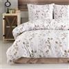 Buymax® Copripiumino Singolo 155x220 100% Cotone 2 Pezzi Copripiumino - Set Biancheria da Letto 155 x 220 cm con 1 Federe 80x80 cm, Copripiumino Renforcé ÖKO-TEX con Cerniera