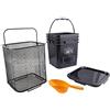 Oklahoma Joe's 5159038W01 Kit Secchio Pellet, Nero