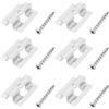 LT Easiyl 100 Pezzi Clip Per Patio In Acciaio Inossidabile Da Clip Per Terrazza Composita Clip Distanziatrici Per Fissaggio Nascosto Con 100 Viti Per Chiusura Pavimento In Legno Di Bambù WPC/BPC