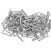 OMOTOOL Set di chiodi per calcestruzzo hardware (100 pezzi), chiodi in acciaio al carbonio per appendere immagini e lavorazione del legno (2 cm)