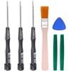 Fixinus Set di cacciaviti a croce, 7 pezzi, PH0 PH00 PH000, PH000, con manico in plastica antiscivolo, compatibile con smartphone, tablet, laptop, PC