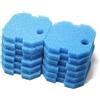 LTWHOME Sconosciuto Generico-Ricambio Blu Grossolano Filtro Pad per Eheim Professional 2222/2324 e Esperienza 150/250/250T