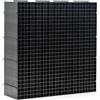 LINLAN 12Pcs 30 x 30 cm(11.8x11.8in) Griglia per Acquario in plastica, divisore per Acquario, per filtrare e Proteggere Il Fondo Fai da Te