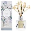Airkeep Profumatore Ambiente 50ml - Clean Linen - Diffusore a Bastoncini con Fiori Secchi - Ideale per Bagno, Piccoli Spazi e Casa - Idea Regalo