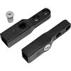 Lascal BuggyBoard Extender estensione passeggino per Mini, Maxi e Maxi+, Kit estensione per pedana passeggino universale, Accessorio passeggino per comodo trasporto, nero